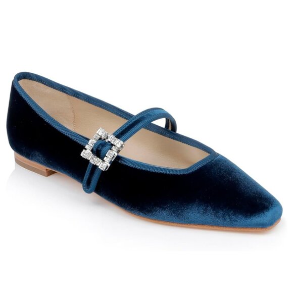 Badgley Mischka Women's Brystol Mary Jane Flat 8.5 - Picture 1 of 13